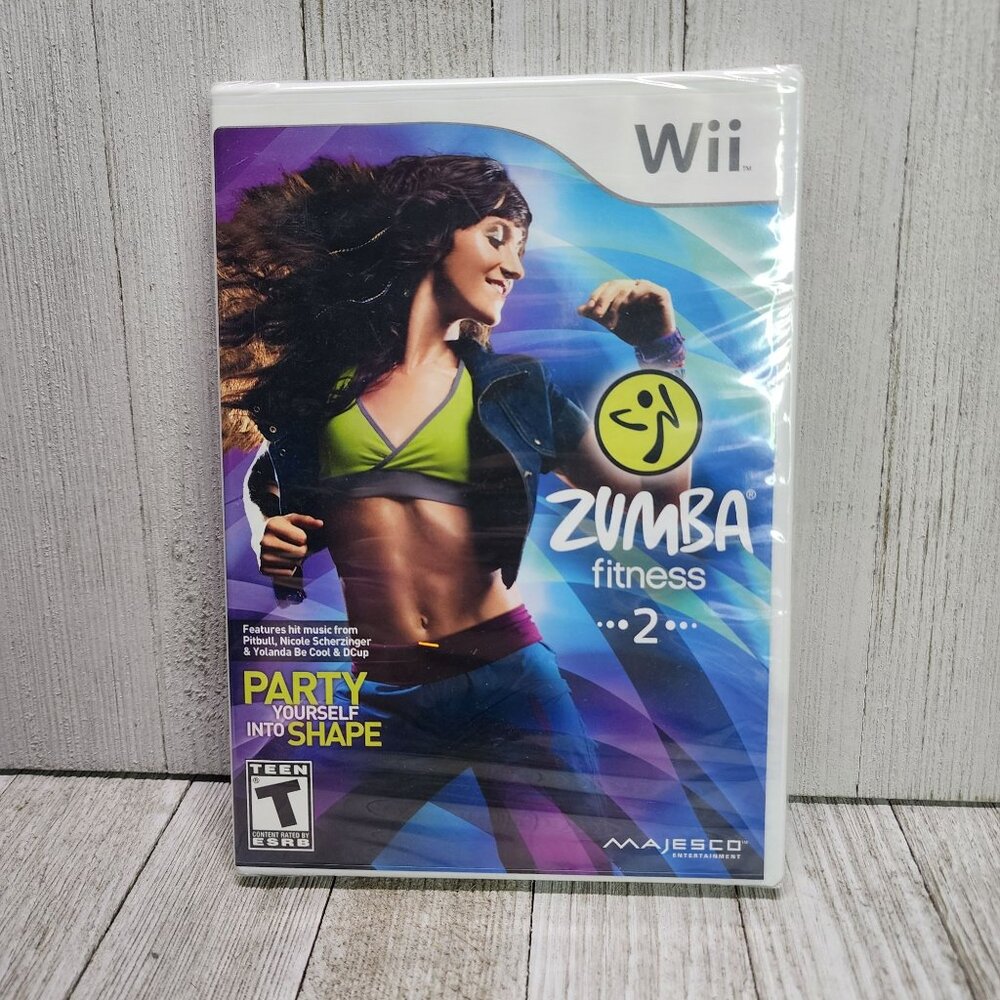 Zumba Fitness 2 - Nintendo Wii 2006 - Brand New Sealed!